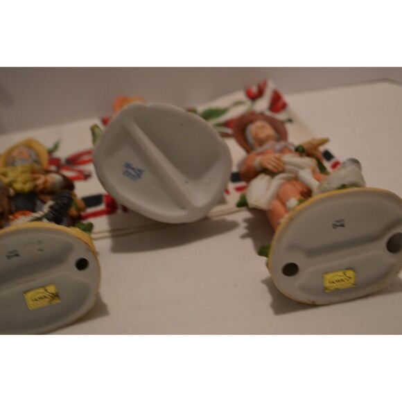 Vintage Country Farm Life Cottage Core Bucolic Hard Working Figurines - Picture 7 of 8